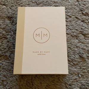 Made BY Mary Live In gold hoop earrings, never worn.